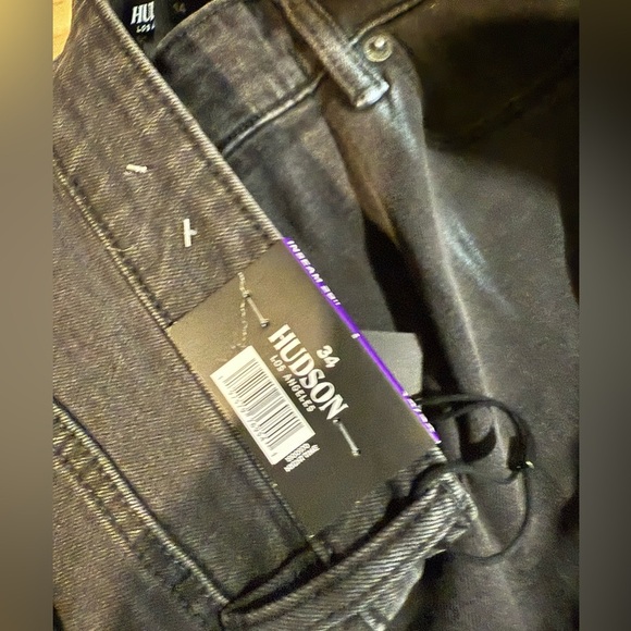 NWT Hudson Jeans in Deep Black. High rise size 14/34. - Picture 6 of 7
